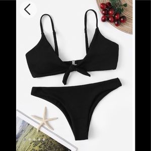 NWOT Tie front bikini